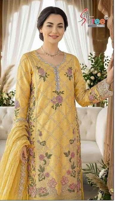SF 5608 Maria b Chiffon by Shree